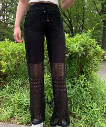 クロッシェ編みパンツ