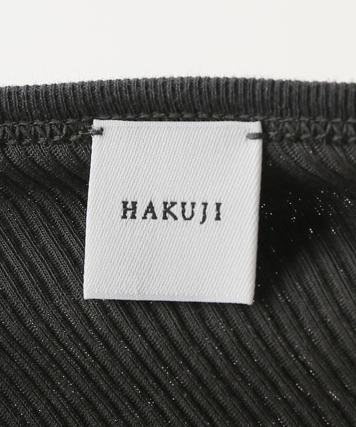HAKUJI/ハクジ】カップ付きワンショルダーキャミソール
