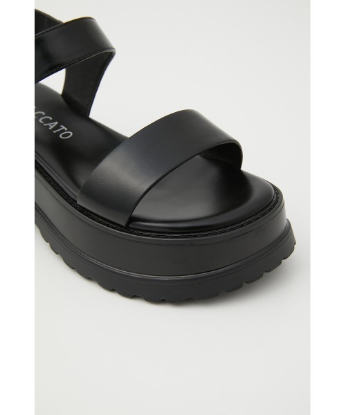 STACCATO（スタッカート）の「ダーシープラットフォームサンダル（サンダル・レディース・ブラック/ホワイト・24cm/22cm/22.5cm/23cm/23.5cm/24.5cm）」の20枚目の写真