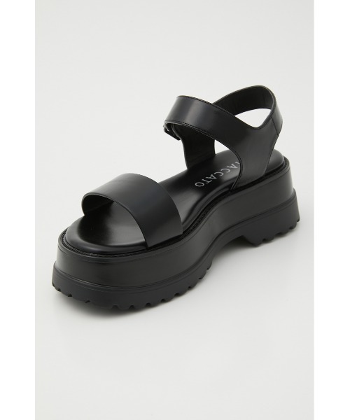 STACCATO（スタッカート）の「ダーシープラットフォームサンダル（サンダル・レディース・ブラック/ホワイト・24cm/22cm/22.5cm/23cm/23.5cm/24.5cm）」の18枚目の写真