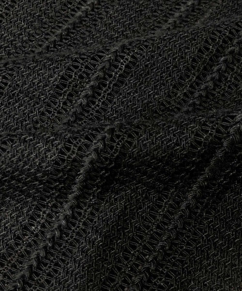 ADMIX/ATELIER SAB MEN（アドミックスアトリエサブメン）の「【Hollywood Rich.&】透かしメッシュレース / オープンカラー シャツ（シャツ/ブラウス・メンズ・ホワイト/ブラック/ベージュ・48/50/52）」の21枚目の写真