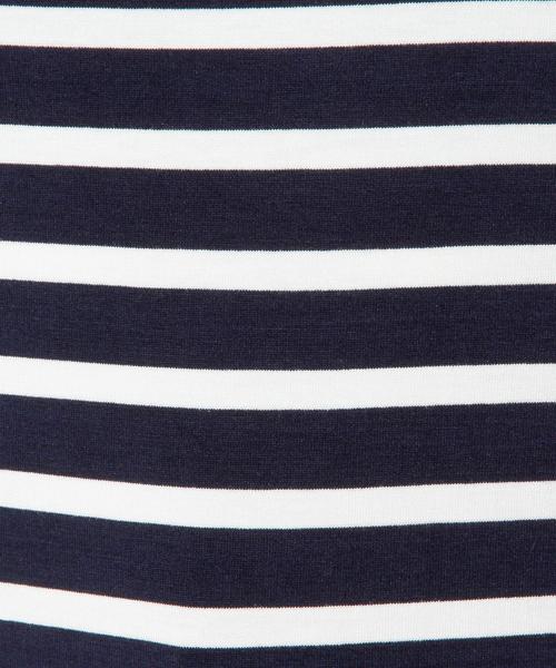 Another Edition(アナザーエディション)の「ハイネックボーダーネックプルオーバー/AEBC B/N BORDER PO◆(Tシャツ/カットソー・レディース・ライトグレー/ネイビー/ロイヤルブルー・フリー)」の18枚目の写真