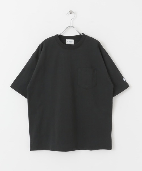 URBAN RESEARCH Sonny Label（アーバンリサーチサニーレーベル）の「『XLサイズあり』『別注』BAEXFATE×Sonny Label　ヘビーウェイト天竺Tシャツ（Tシャツ/カットソー・メンズ・ブラック/ホワイト/グリーン/インディゴブルー・LARGE/MEDIUM/X-LARGE）」の12枚目の写真