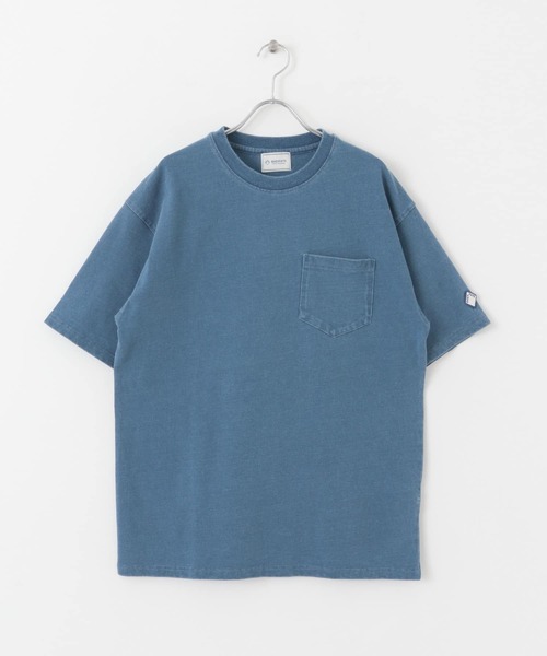 URBAN RESEARCH Sonny Label（アーバンリサーチサニーレーベル）の「『XLサイズあり』『別注』BAEXFATE×Sonny Label　ヘビーウェイト天竺Tシャツ（Tシャツ/カットソー・メンズ・ブラック/ホワイト/グリーン/インディゴブルー・LARGE/MEDIUM/X-LARGE）」の6枚目の写真