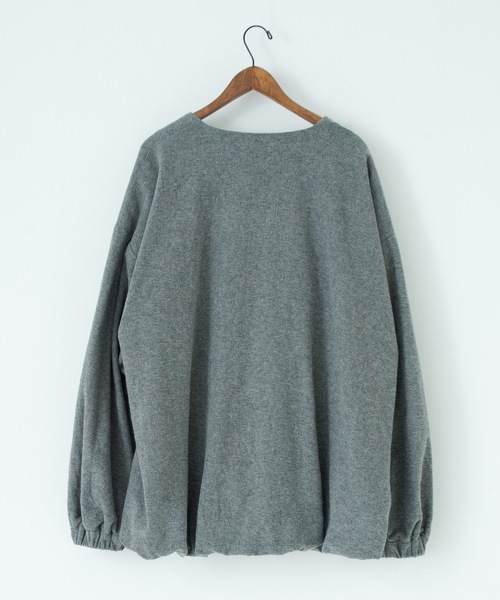 RYU（リュー）の「cotton tweed nomad jacket（ノーカラージャケット