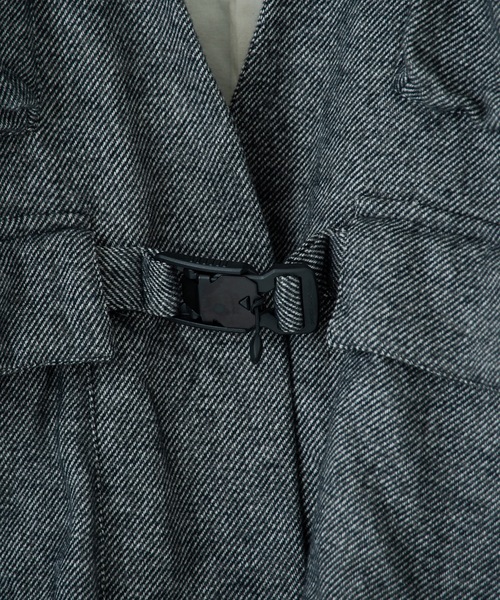 RYU（リュー）の「cotton tweed nomad jacket（ノーカラージャケット
