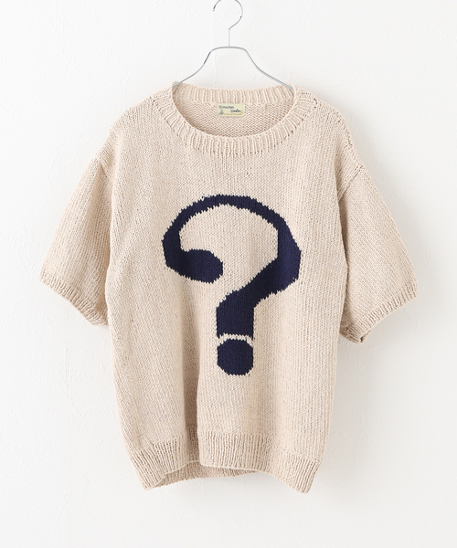 MacMahon Knitting Mills 七分袖　綿ニット セール】【MacMahon Knitting Mills / マクマホンニッティング