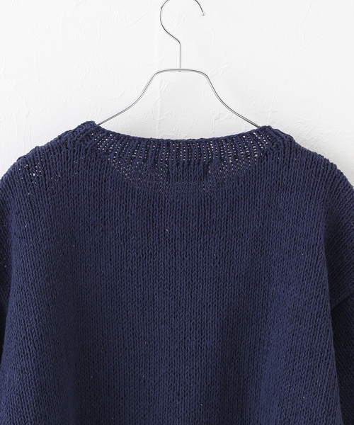 macmahon knitting mils & KNOCK OUTニット MacMahon CREW NECK KNIT | BLACK - KNOCK OUT 247