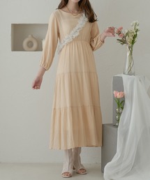 ティアードAラインワンピース/【WEB/EC限定商品】