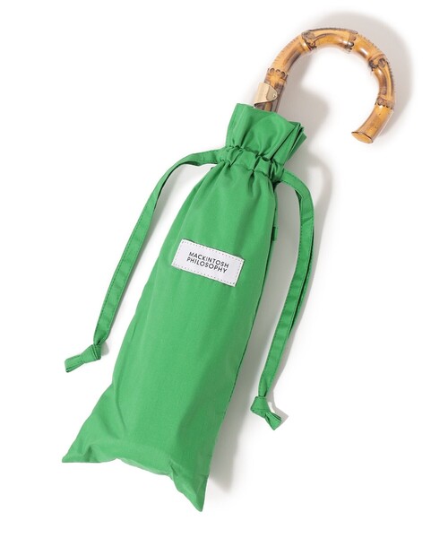 rhichi様★新品★マッキントッシュフィロソフィー★バンブー折りたたみ日傘★緑 MACKINTOSH PHILOSOPHY（ﾏｯｷﾝﾄｯｼｭ ﾌｨﾛｿﾌｨｰ）の「バンブーパラソル
