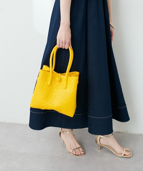 natural couture（ナチュラルクチュール）の「パサールバッグスクエアＳＳ（ショルダーバッグ・レディース・ピンク系その他/ピンク/イエロー/ライトグレー・FREE）」の18枚目の写真