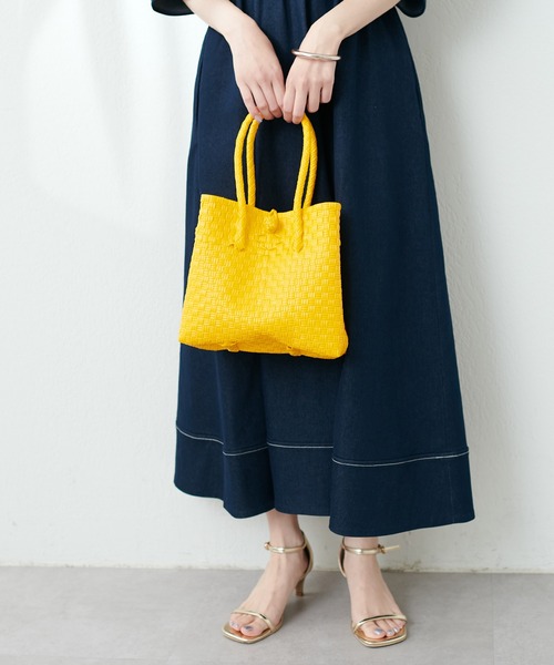 natural couture（ナチュラルクチュール）の「パサールバッグスクエアＳＳ（ショルダーバッグ・レディース・ピンク系その他/ピンク/イエロー/ライトグレー・FREE）」の17枚目の写真