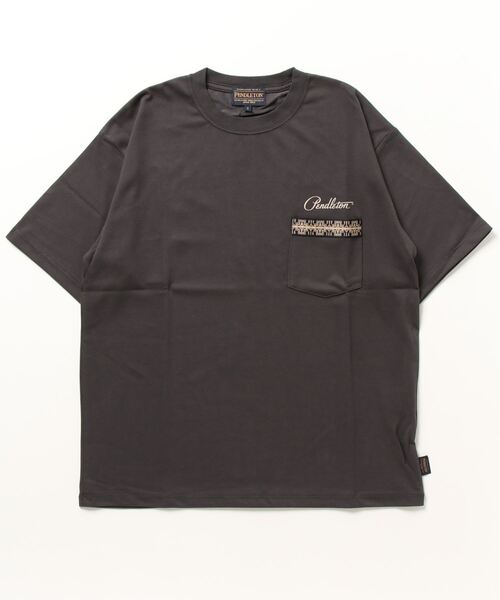 PENDLETON（ペンドルトン）の「バックプリントラグランT（Tシャツ/カットソー・メンズ・イエロー/ダークグレー/オフホワイト/ブルー・SMALL/MEDIUM/LARGE）」の3枚目の写真