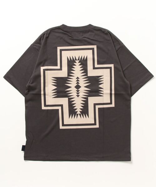 PENDLETON（ペンドルトン）の「バックプリントラグランT（Tシャツ/カットソー・メンズ・イエロー/ダークグレー/オフホワイト/ブルー・SMALL/MEDIUM/LARGE）」の5枚目の写真