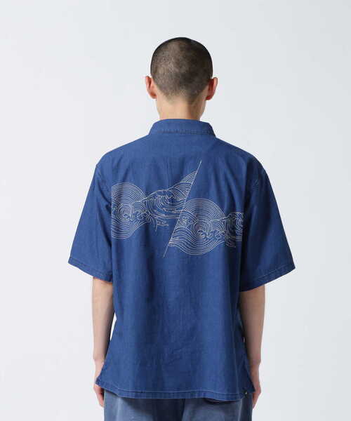 DENHAM(デンハム)の「DENHAM/デンハム/15TH SASHIKO REG SHIRT LWSI(シャツ/ブラウス・メンズ・ブルー・L/M/XL/S)」の17枚目の写真