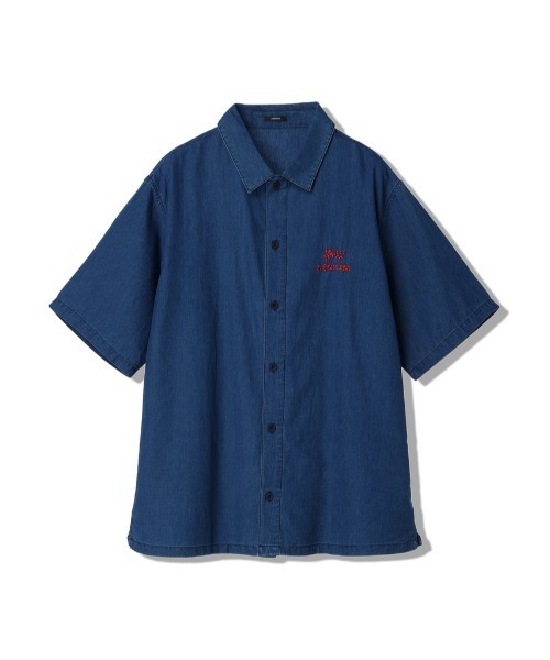 DENHAM(デンハム)の「DENHAM/デンハム/15TH SASHIKO REG SHIRT LWSI(シャツ/ブラウス・メンズ・ブルー・L/M/XL/S)」の13枚目の写真