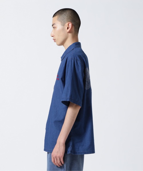 DENHAM(デンハム)の「DENHAM/デンハム/15TH SASHIKO REG SHIRT LWSI(シャツ/ブラウス・メンズ・ブルー・L/M/XL/S)」の7枚目の写真