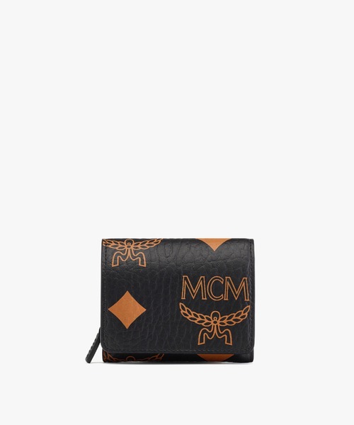 MCM(エムシーエム)の「三つ折りウォレット - マキシ ヴィセトス(財布・メンズ・ブラック・ONE SIZE)」の1枚目の写真