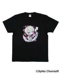 スパイク・チュンソフト×ZOZOTOWN　ニューダンガンロンパV3　Tシャツ　赤松 楓