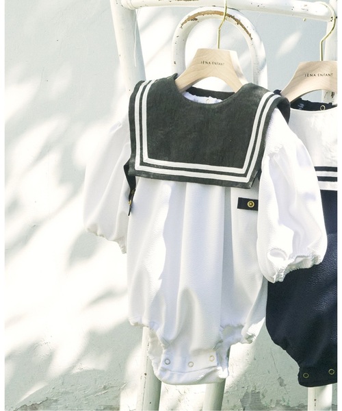 スモッグロンパース baby(70cm-80cm)(ロンパース)|IENA ENFANT(イエナアンファン)