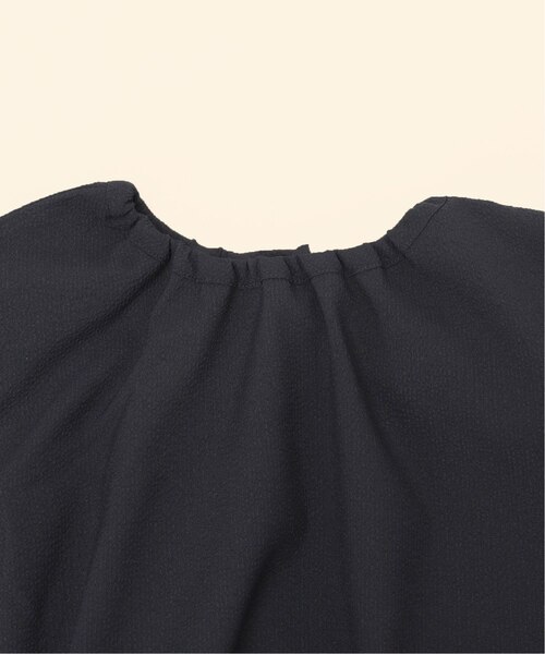 IENA ENFANT 黒チェック柄ロンパース  スタイ　セット IENA ENFANT 黒チェック柄ロンパース スタイ セット