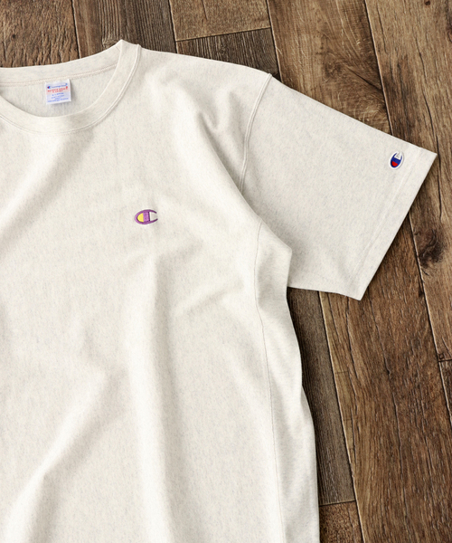 Champion（チャンピオン）の「【CHAMPION / チャンピオン】別注 リバースウィーブTシャツ（Tシャツ/カットソー）」 WEAR