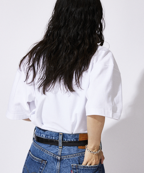 Champion（チャンピオン）の「【CHAMPION / チャンピオン】別注 リバースウィーブTシャツ（Tシャツ/カットソー・メンズ・ホワイト/ブラック/アイボリー/ブルー系その他・MEDIUM/LARGE/X-LARGE/XX-LARGE）」の9枚目の写真