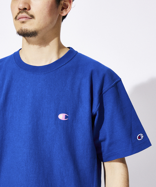 Champion（チャンピオン）の「【CHAMPION / チャンピオン】別注 リバースウィーブTシャツ（Tシャツ/カットソー・メンズ・ホワイト/ブラック/アイボリー/ブルー系その他・MEDIUM/LARGE/X-LARGE/XX-LARGE）」の15枚目の写真
