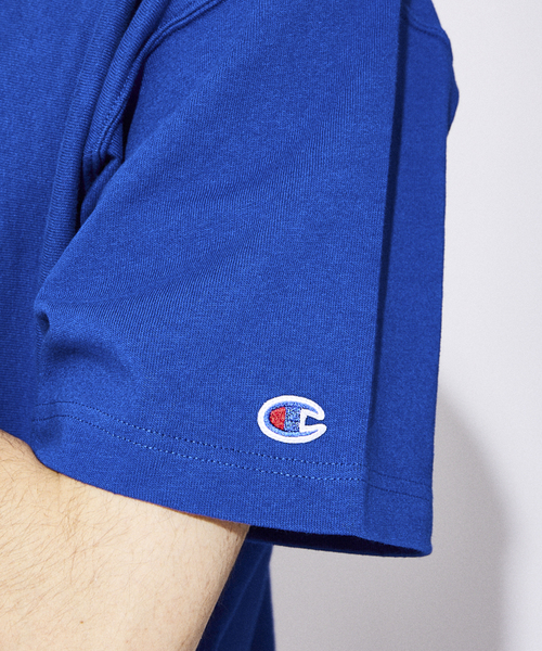 Champion（チャンピオン）の「【CHAMPION / チャンピオン】別注 リバースウィーブTシャツ（Tシャツ/カットソー・メンズ・ホワイト/ブラック/アイボリー/ブルー系その他・MEDIUM/LARGE/X-LARGE/XX-LARGE）」の17枚目の写真