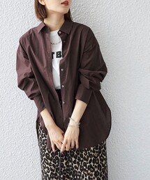 SHIPS | 〈手洗い可能〉綿 ナイロン シアー オーバー シャツ ◇(シャツ/ブラウス)