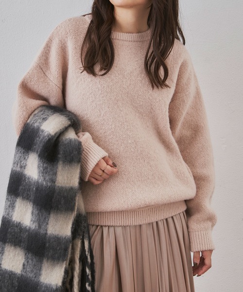 起毛ニットプルオーバー（ニット/セーター）｜Shelly island（シェリー