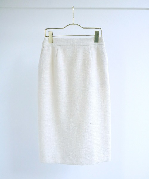 WHITE JOOLA（ホワイトジョーラ）の「【WEB限定！WHITEJOOLA】ツイードタイトスカート（スカート・レディース・ブラック/ネイビー/オフホワイト・S/M/L）」の21枚目の写真