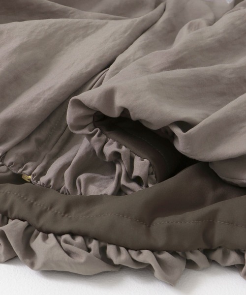 F by ROSSO（エフバイロッソ）の「F by ROSSO　キルトギャザーブルゾン（ブルゾン・レディース・ブラック/グレー・FREE）」の21枚目の写真