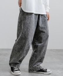 ワイドシルエットバルーンデニムパンツ