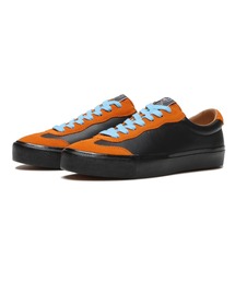 VM004-MILIC LEATHER/SUEDE LO　D.ORANGE/BLACK