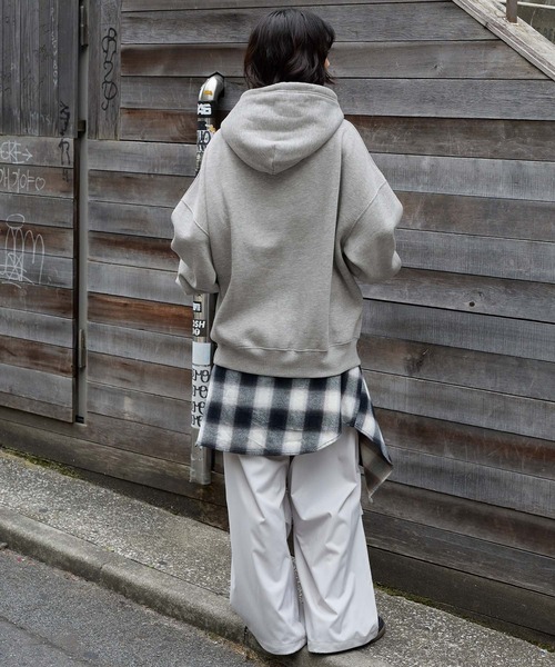 MORABITO PREMIERアイボリー スウェットパーカー 38 MORABITO PREMIERアイボリー スウェットパーカー 38