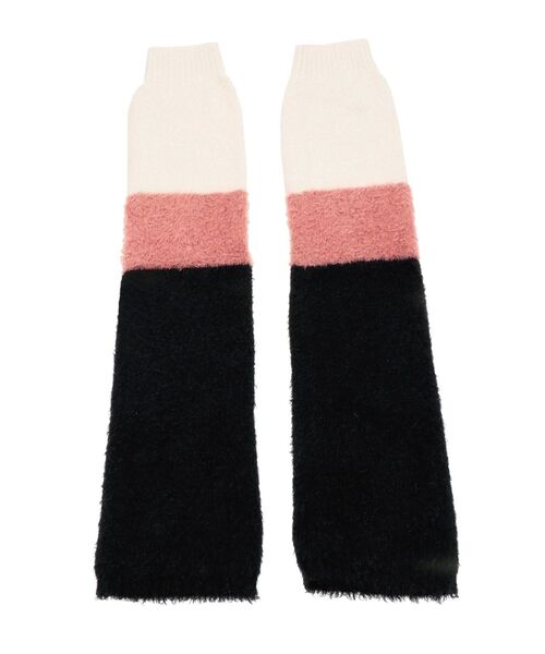 jouetie(ジュエティ)の「ボリュームニットレッグウォーマー(レッグウォーマー・レディース・ブラック/パープル/カーキ・FREE)」の13枚目の写真