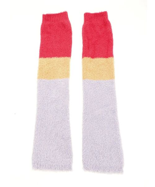 jouetie(ジュエティ)の「ボリュームニットレッグウォーマー(レッグウォーマー・レディース・ブラック/パープル/カーキ・FREE)」の12枚目の写真