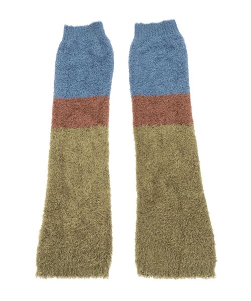 jouetie(ジュエティ)の「ボリュームニットレッグウォーマー(レッグウォーマー・レディース・ブラック/パープル/カーキ・FREE)」の11枚目の写真