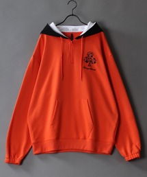 SITRY | Big silhouette half zip sweat hoodie / ビッグシルエット ハーフジップ スウェットパーカー(パーカー)
