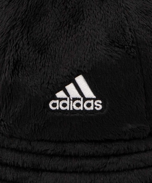 adidas（アディダス）の「WEGO/adidas FAKEFUR HAT（ハット・レディース・ホワイト/ブラック/ピンク・FREE）」の9枚目の写真