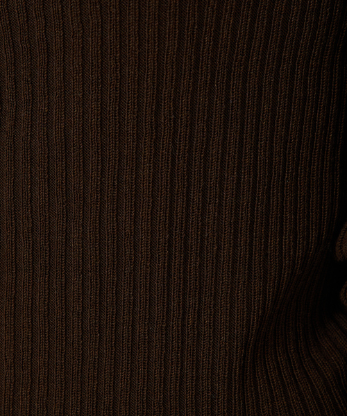 qualite（カリテ）の「シームレスタートルニット（ニット/セーター・レディース・オフホワイト/ブラウン/その他/ブルー・フリー）」の22枚目の写真
