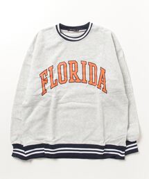 Brushed line ribbed sweatshirt / 裏起毛ラインリブスウェットトレーナー unisex