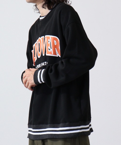 FUNALIVE(ファンアライブ)の「Brushed line ribbed sweatshirt / 裏起毛ラインリブスウェットトレーナー unisex(スウェット・メンズ・ダークグレー/グリーン系/グレイッシュベージュ/ネイビー/グリーン/ブラック/ヘザーグレー/ベージュ系/グレー系/ネイビー系/チャコール/杢グレー/オートミール/グリーン系1/グレー系1/ベージュ/ブラック系・M/XL/L)」の19枚目の写真