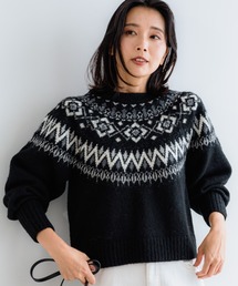 BARNYARDSTORM | 求心柄ニット(Tシャツ/カットソー)