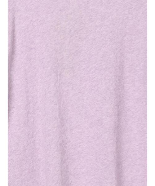 Samansa Mos2（サマンサ モスモス）の「【吸湿発熱】ベア天竺タートルネックカットソー（Tシャツ/カットソー・レディース・キナリ/ベージュ/ラベンダー/チャコールグレー・F）」の9枚目の写真