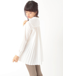 earth music&ecology | バックプリーツシャツ(シャツ/ブラウス)