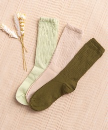 「kakko」 | レディース くしゅくしゅソックス 3足セット(ソックス/靴下)