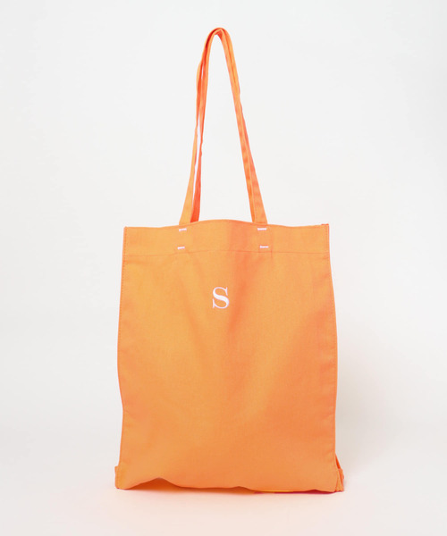 URBAN RESEARCH Sonny Label（アーバンリサーチサニーレーベル）の「カラバリホビートートバッグ（トートバッグ・レディース・パープル/グリーン/ブルー/オレンジ/レッド/オフホワイト/イエロー/ブラック/ピンク・ONE）」の9枚目の写真