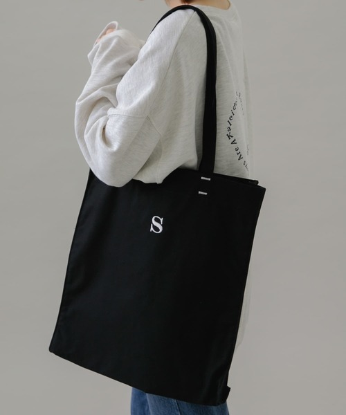 URBAN RESEARCH Sonny Label（アーバンリサーチサニーレーベル）の「カラバリホビートートバッグ（トートバッグ・レディース・パープル/グリーン/ブルー/オレンジ/レッド/オフホワイト/イエロー/ブラック/ピンク・ONE）」の3枚目の写真